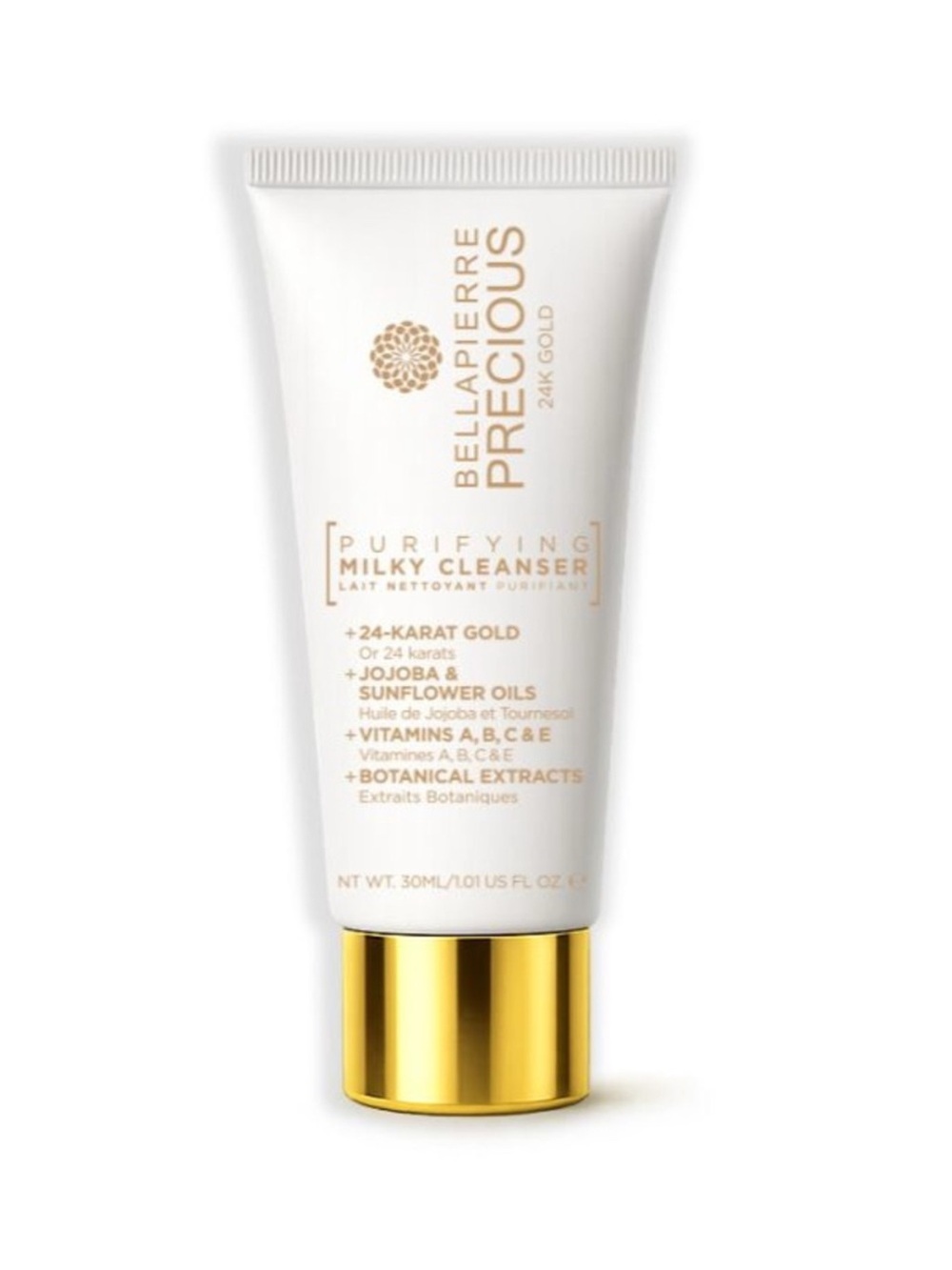 Bellapierre Previous 24K Gold Purifying Milky Cleanser - 30ml NEW SEALED